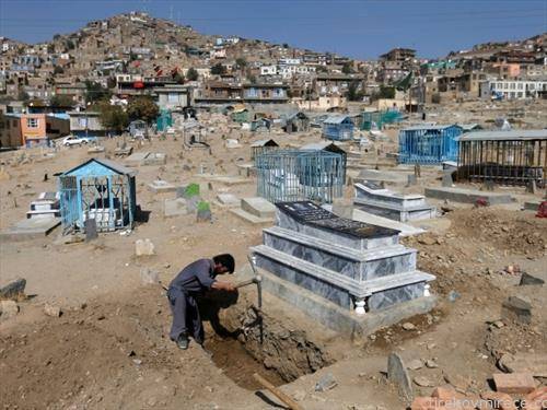 гробиштата во кабул, Авганистан