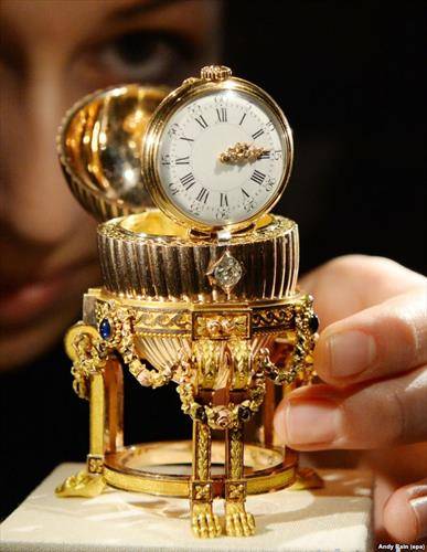 Јајце часовник, повторно откриено 2012-та вреди 33 милиони долари