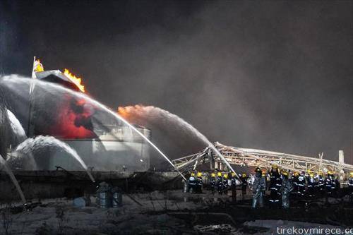 експлозија на нафтена компанија во Кина одзеде 44 животи