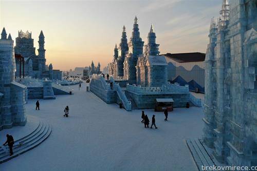 харбин, град од мраз во Кина