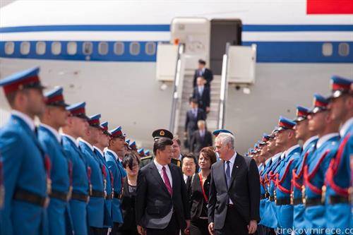 кинескиот претседател во посета на Белград