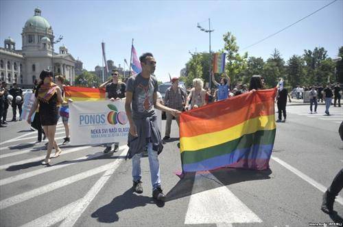 парада на гордоста, на ЛГБТ заедницата во Белградт