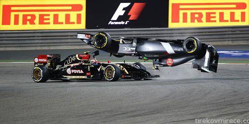 момент од трката на Ф1 во Малезија
