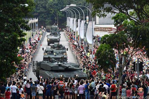 одбележан денот на независноста на Сингапур