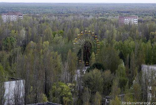 забавниот парк во Чернобил денес