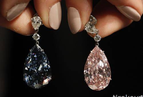 Синиот Аполо и Розовиот Артемис дијаманти на продажба во Сотби