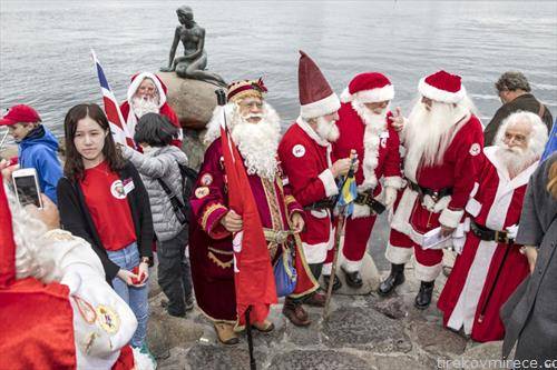собир на Дедо мразовци во Копенхаген