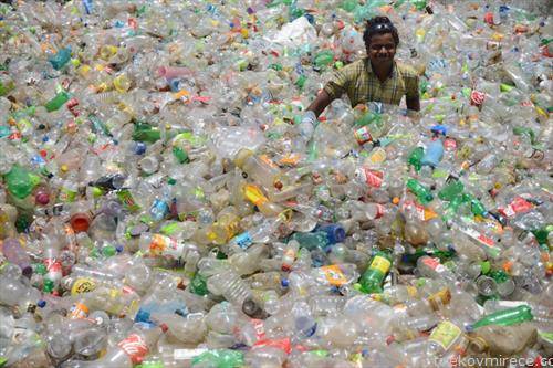отпад за пластика во Индија