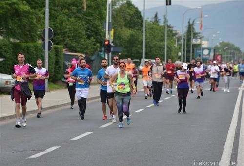во Скопје се трчаше маратон  