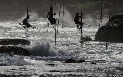 рибари во Шри Ланка