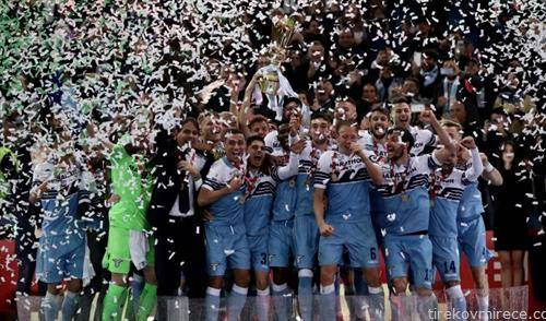 Фудбалерите на Лазио го освоија италијанскиот куп