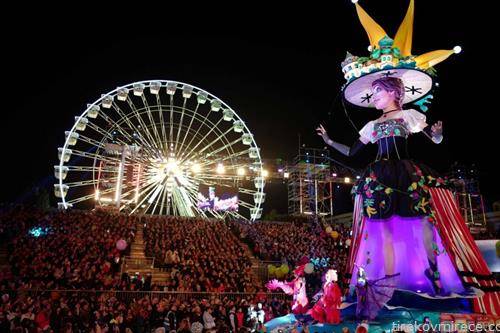 отворање на карневалот во Ница