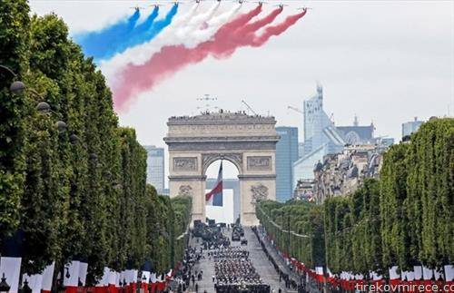 денот на независноста на Франција 14 јули a