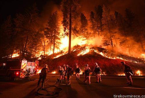 пожари во Калифорнија