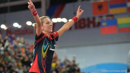 Романката Евгенија самара е европска првак во пинг понг