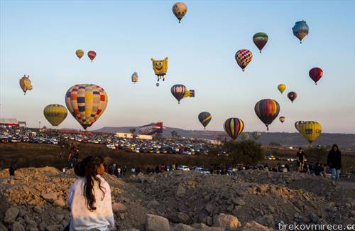 Балони на воздух во Халиско Мексико