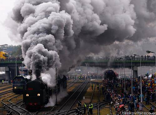 собир на парни локомотиви во вроцлав Полска