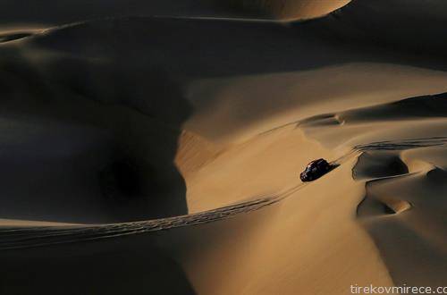 започна релито Дакар , кое се вози низ Јужна Америка, фотографија од пустините на Перу