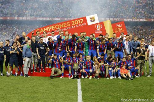 Барселона го освои шпанскиот фудбалски куп 