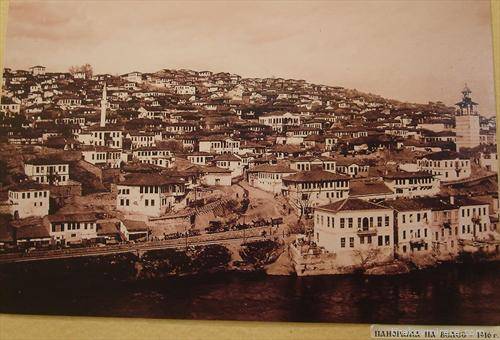 панорама на Велес од 1916