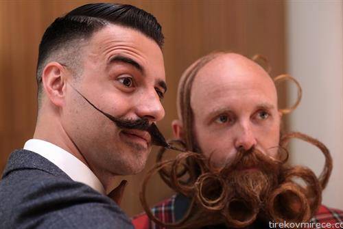 Во Антверпен Белгија се одржа Светско првенство на брада и мустаќи