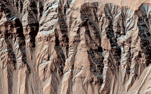 површината на Марс,