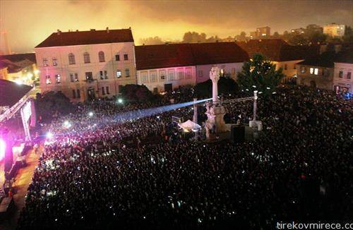 бесплатен концерт на балашевиќ во центар на Осиек 