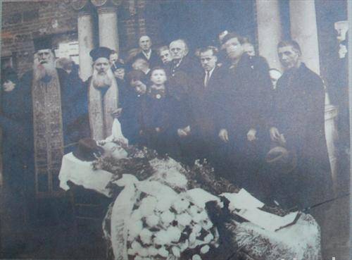 Последна почит на Петар Поп Арсов 1 јануари 1940