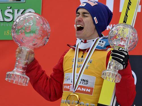 Австриецот Крафт го освои големиот кристален глобус како севкупен победник и во ски летови