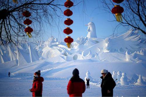 во кинески харбин е отворен најголемиот снежен град на светот