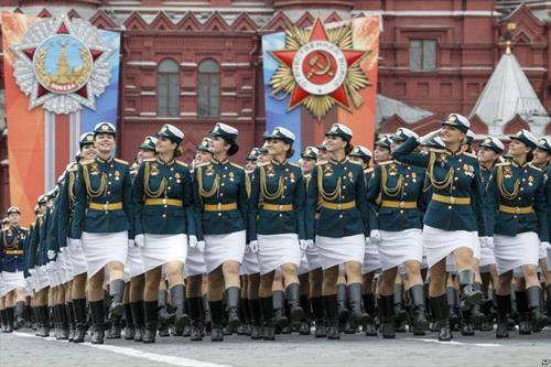 воената парада во Москва, за Денот на победата